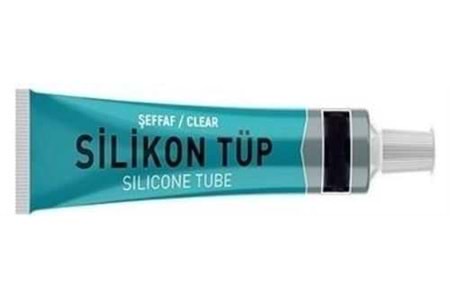 Tüp Silikon Şeffaf 50 Gr