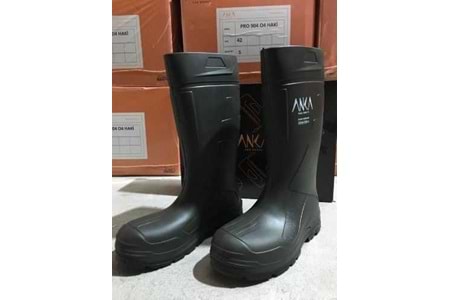 Mekap Poliüretan Çizme Yeşil No: 40