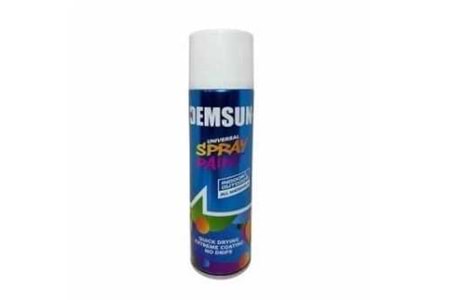 Demsun Akrilik Sprey Boya Mat Beyaz 400 ML