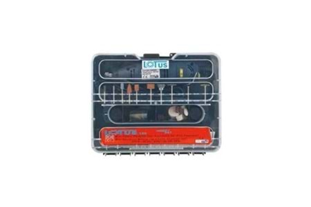 Lotus 122 Parça Mini Matkap Gravür Seti