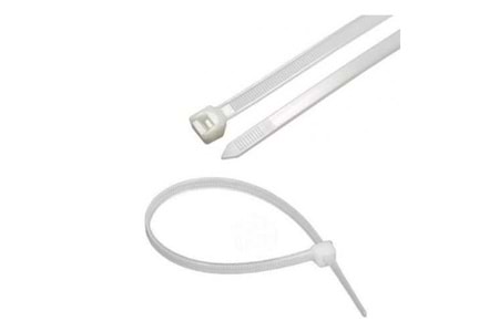 Cırt Kelepçe 4,8 x 450 MM Beyaz ( 100 Adet )