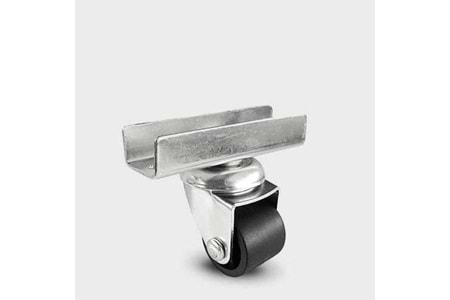 75x20 Furç U Tablalı Siyah Teker