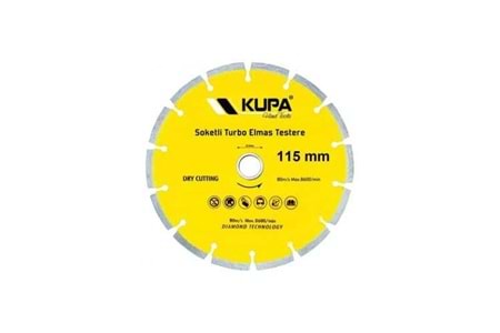Kupa Soketli Granit Kesme 115 mm KUP7016