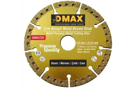 Dmax Çok Amaçlı Metal Kesici DMX4720