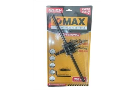 Dmax Ayarlı Panç Delme Seti 40mm - 300mm DMX4394