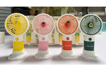 Emka 5592 Meyve Emojili Mini Pervane