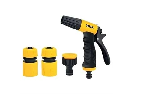 Dmax Sulama Tabancası Seti 2 Fonksiyon 5 Parça DMX4268