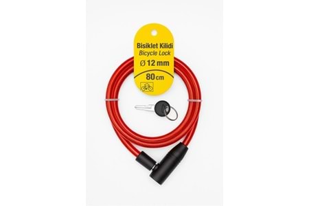 Emka 5410 Bisiklet Kilidi 12x80 cm