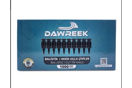 Dawreek Çivi 22 mm + 1 Adet Gazı