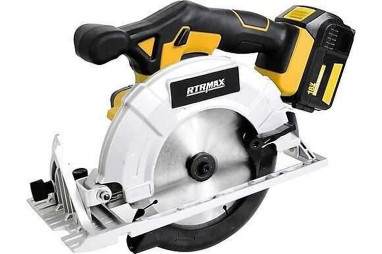 RTX1836 Akülü Daire Testere 165 MM 18V 2X4Ah Akü RTRMAX X-Lion