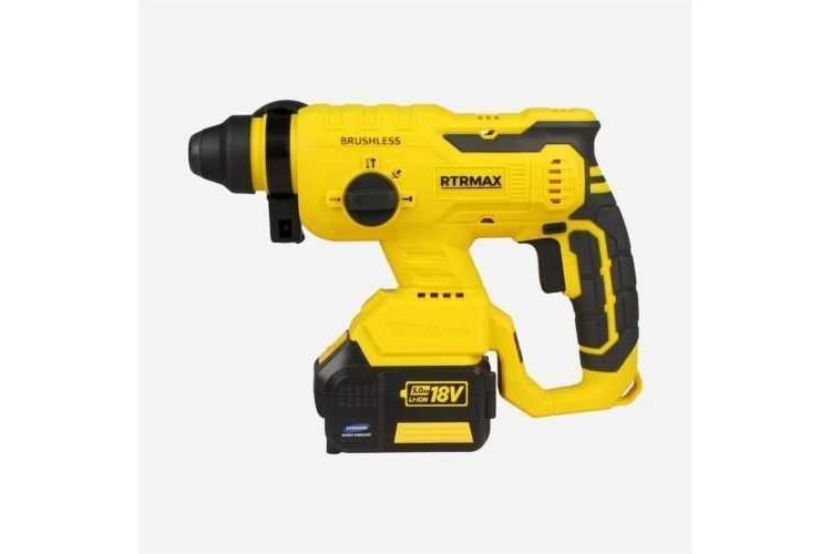 RTX2095 Akülü Elektropnömatik Kırıcı Delici 18V, 2.2 J, 2X4Ah Akü (Kömürsüz) RTRMAX X-Lion