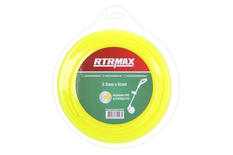 RTY435 Tırpan Misinası (Altıgen) 3,5mm*41mm RTRMAX