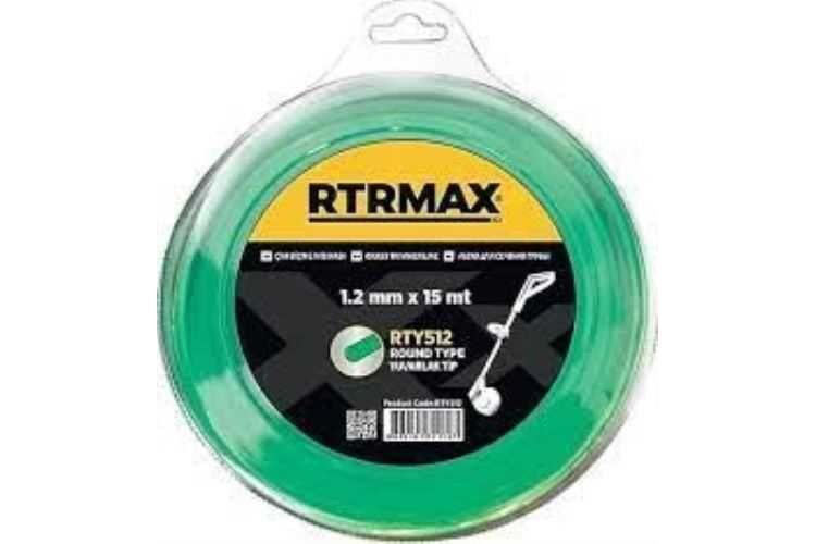 RTY512 Tırpan Misinası Yeşil Yuvarlak 1,2 * 15 M RTRMAX
