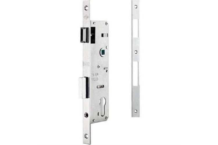Kale 153P 25 mm Pvc Kapı Kilit Krom Silindirsiz