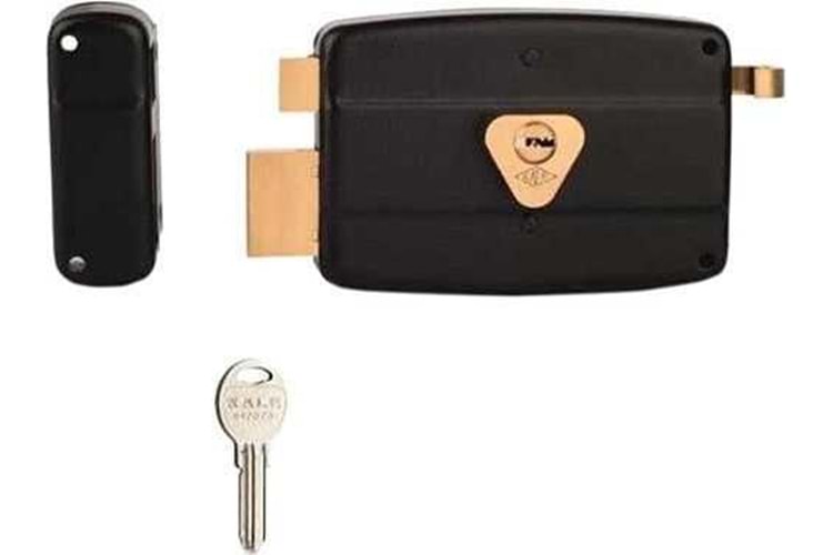 Kale Kilit 157 A Trajlı Kilit 14 cm Siyah