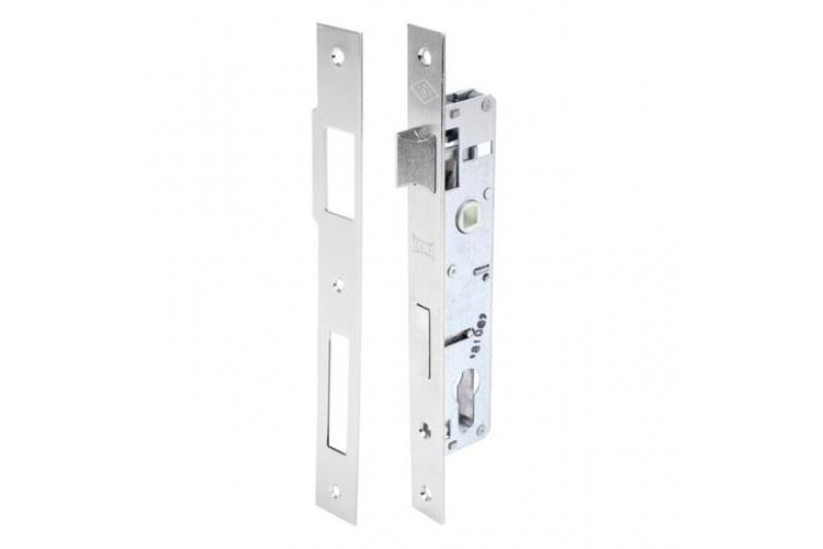 Kale 153P 35 mm Pvc Kapı Kilit Krom Silindirsiz