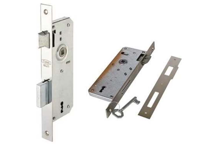 Volkan 506 Silindirli Gömme Kilit 3 Milli Bilyalı Nikel 45 mm