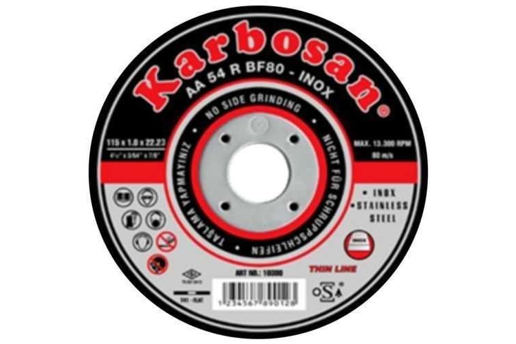 Karbosan İnox Kesme 115 X 1,0