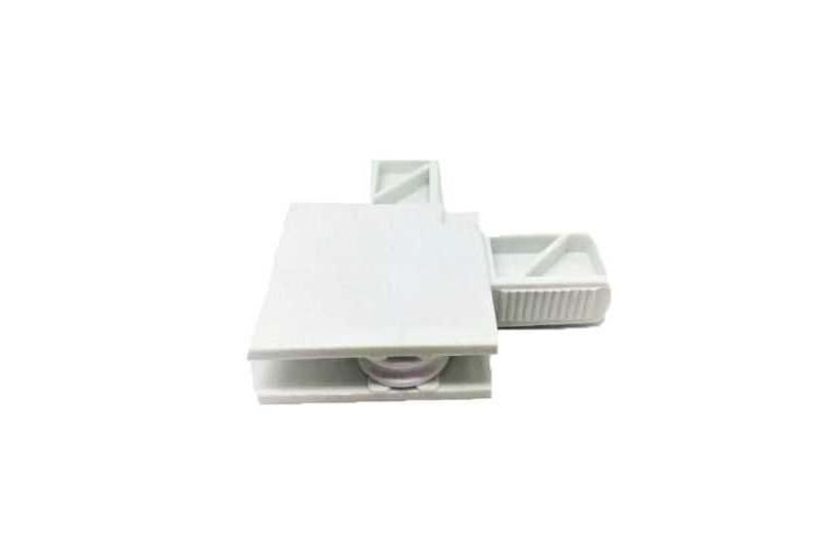 Sineklik Takozu Makaralı Köşe Beyaz (SİN.040-B)