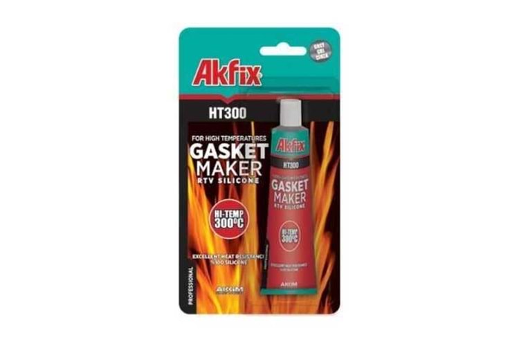 Akfix Rvt Sıvı Conta Kırmızı 50 ML
