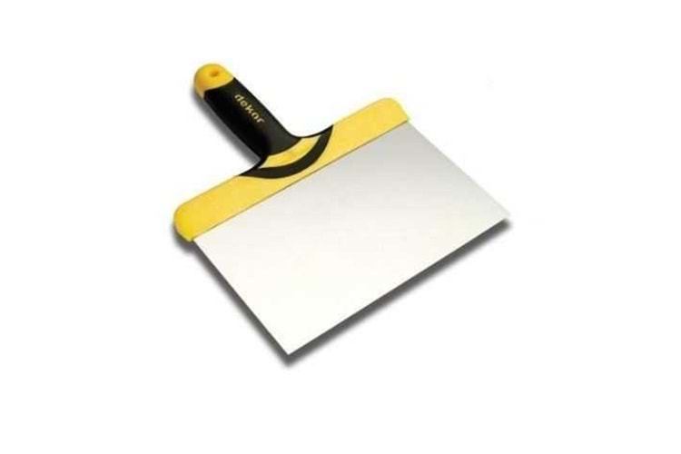 Dekor Macun Küreği Plastik Saplı (Paslanmaz) 20 Cm 505