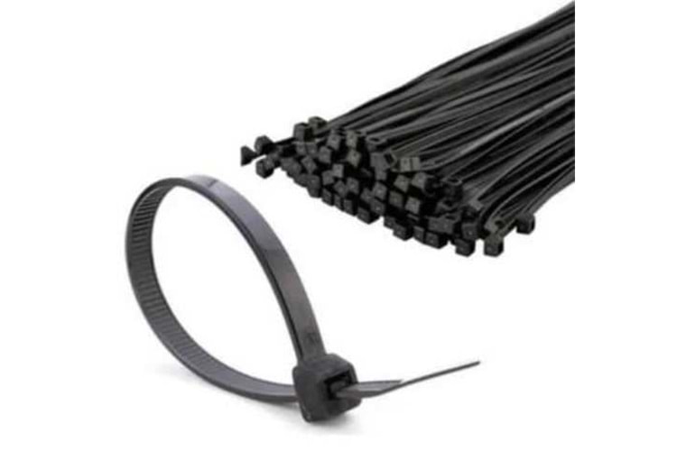 Cırt Kelepçe 2,5 x 150 MM Siyah ( 100 Adet )