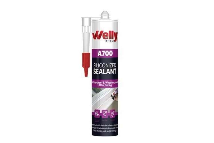 Welly Silikonize Mastik Antrasit 450 GR