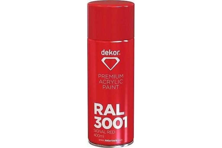 Dekor Sprey Boya Kırmızı 400 ml 651