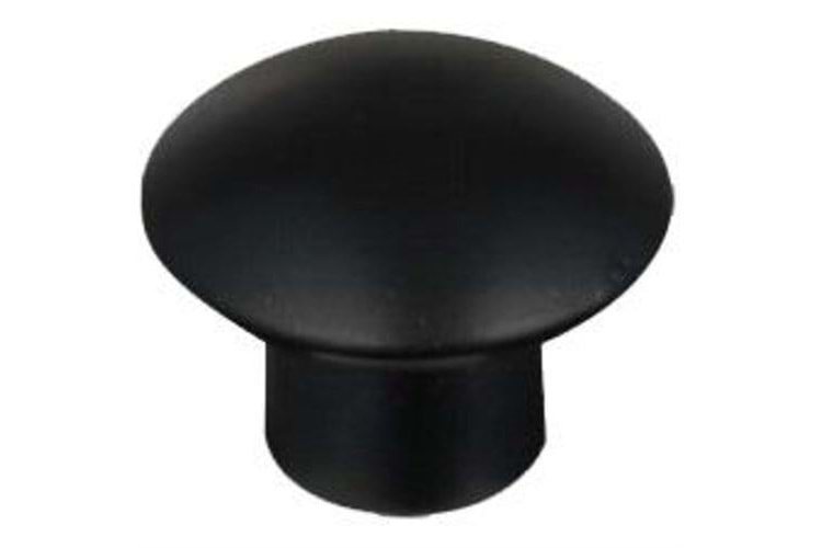 Mantar Düğme Siyah