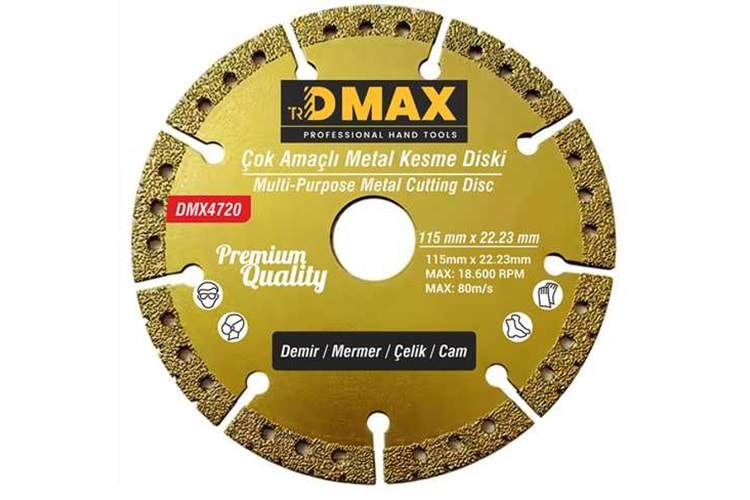 Dmax Çok Amaçlı Metal Kesici DMX4720