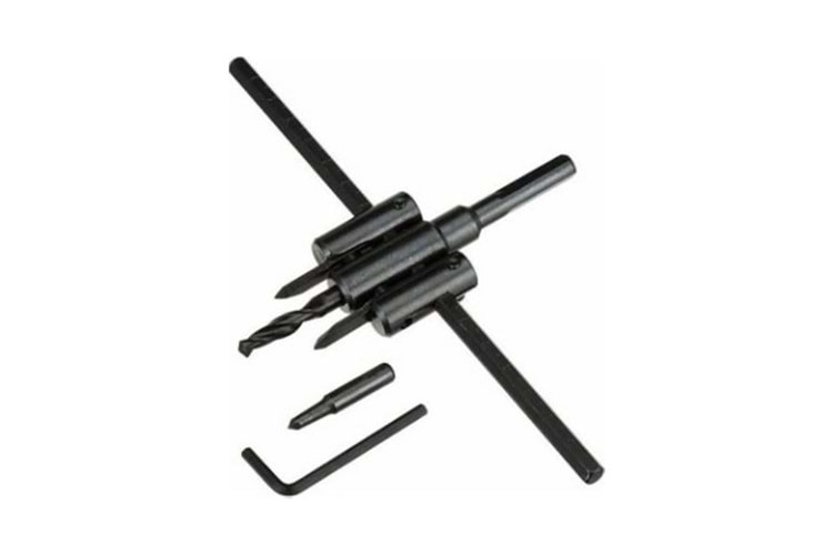 Dmax Ayarlı Alçıpan Panç Delme Seti 40-200 mm DMX4393