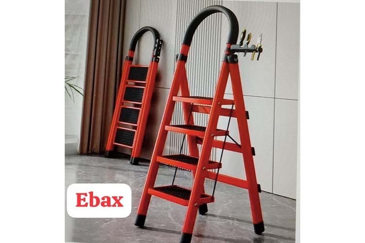 5 Basamaklı Lüx Merdiven Siyah