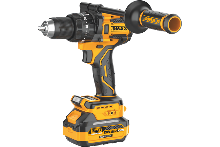 Dmax Akülü Darbeli Matkap 20V 4.0 Ah DMX3007
