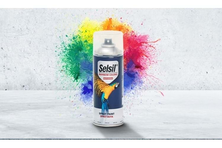 Selsil Sprey Boya Trafik Kırmızı 400 ml Ral 3020