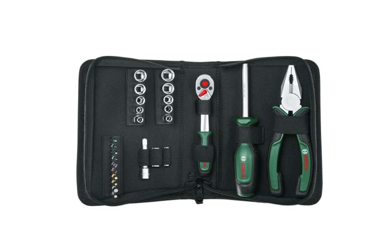 Bosch Taşınabilir El Aleti Seti 26 Parça 1600A02BY2