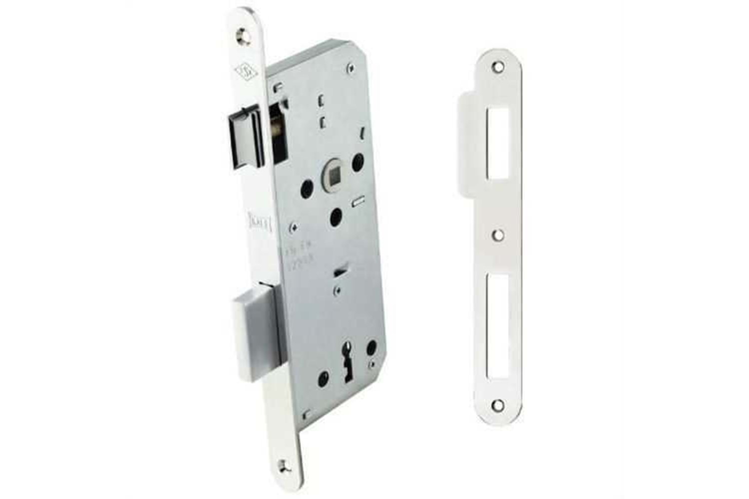 Kale 151R 40 mm Oda Kapı Kilidi Nikel