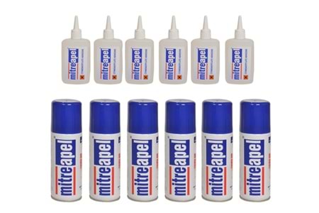 Mitre Apel Hızlı Yapıştırıcı 200 ml (Mavi Kapak)