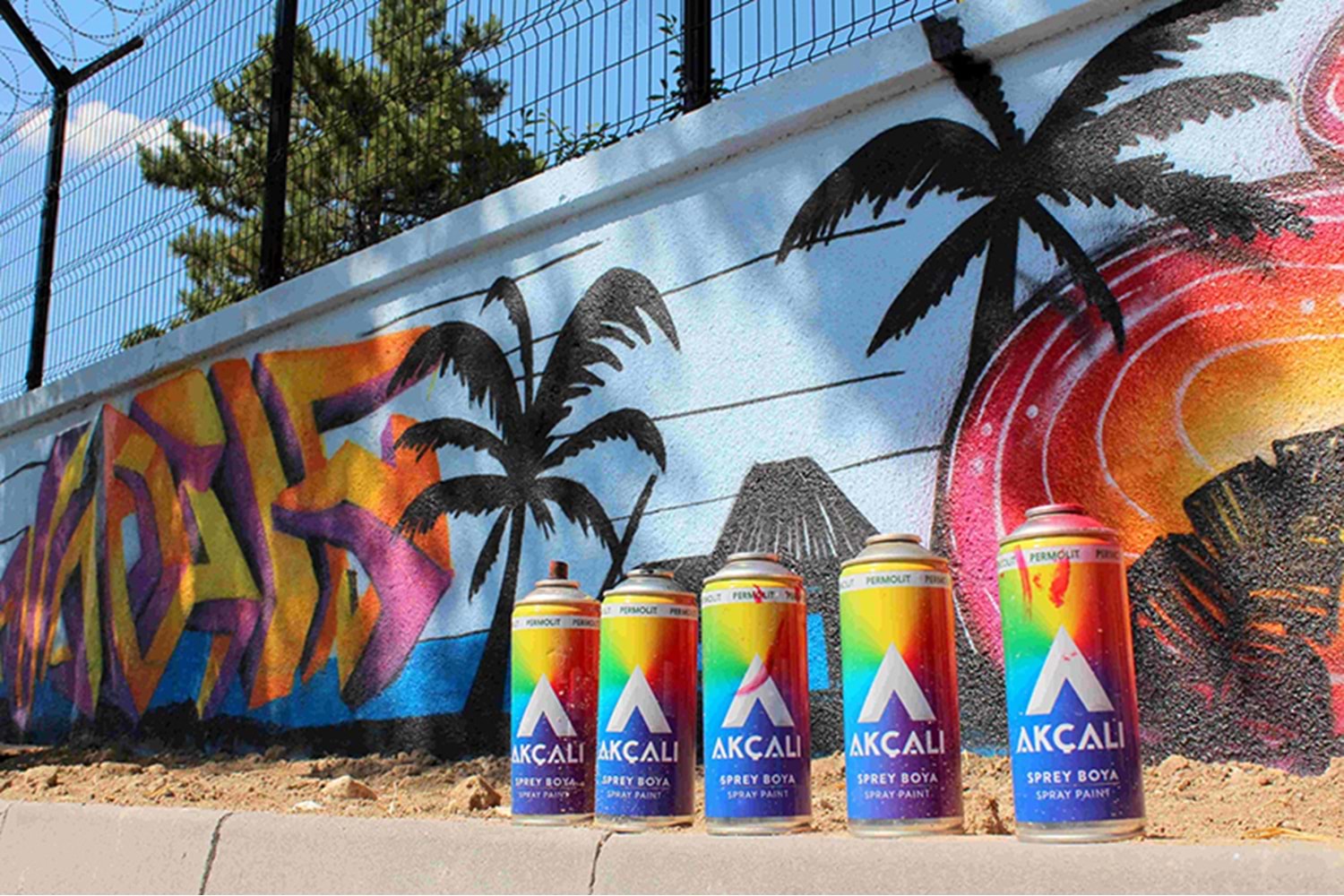 Akçalı Sprey Boya 400 ML Antrasit Ral 7016