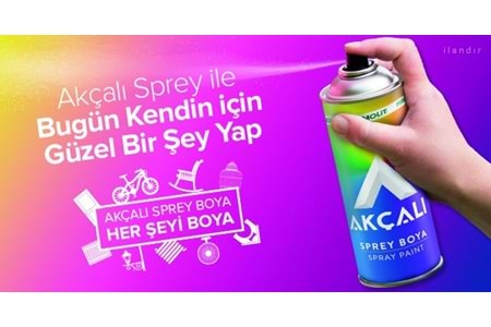 Akçalı Sprey Boya 400 ML Parlak Vernik 000