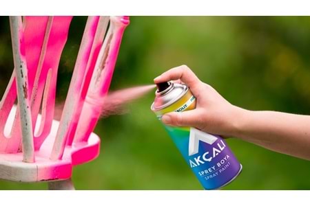 Akçalı Sprey Boya 400 ML Metalik Gri 357