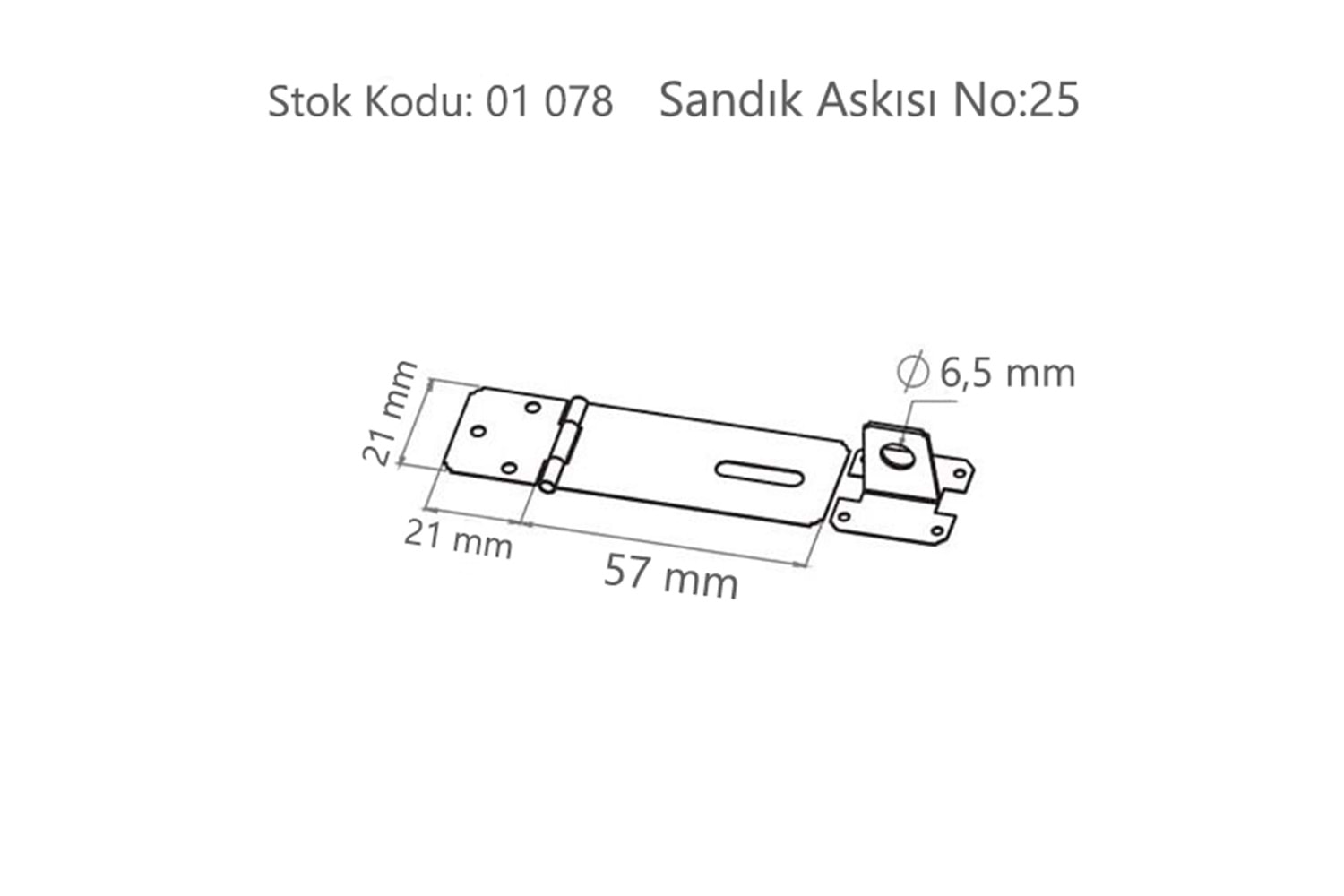 Sandık Askısı No:25 ( BA10025 )