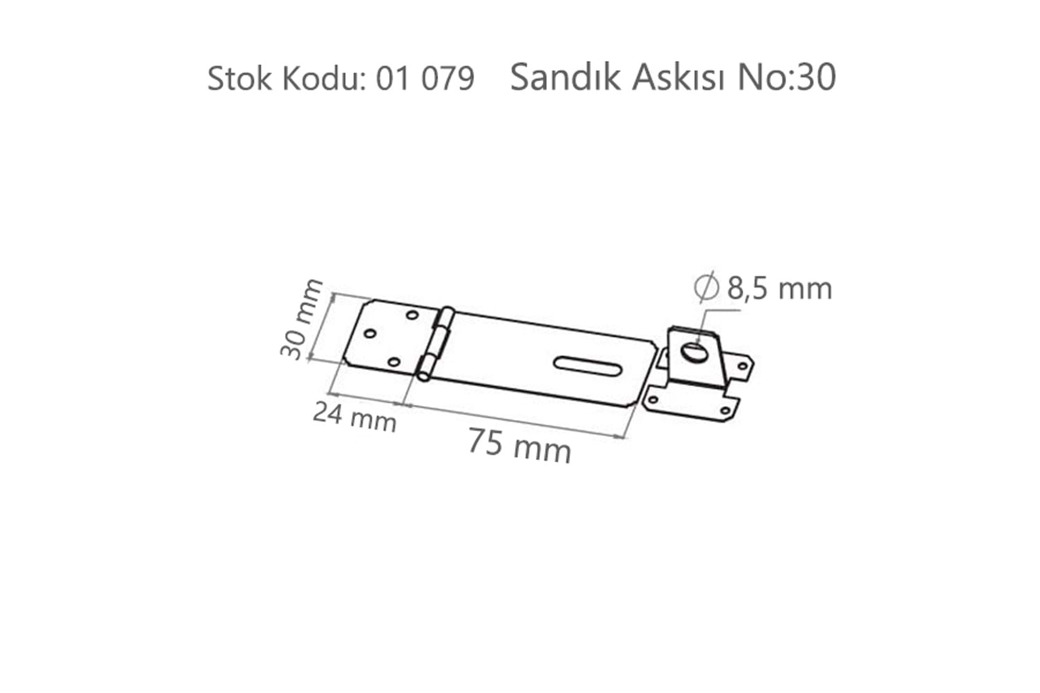 Sandık Askısı No:30 ( BA10030 )