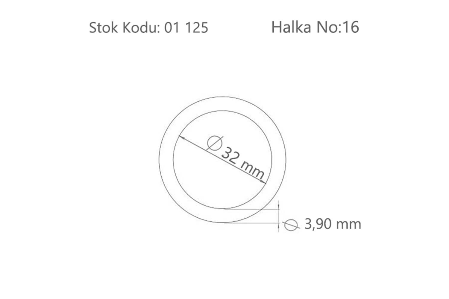 Halka No:16 ( BA9516 )