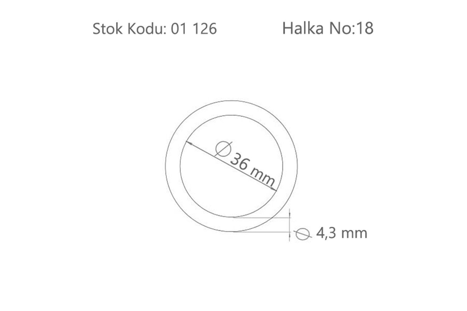 Halka No:18 ( BA9518 )
