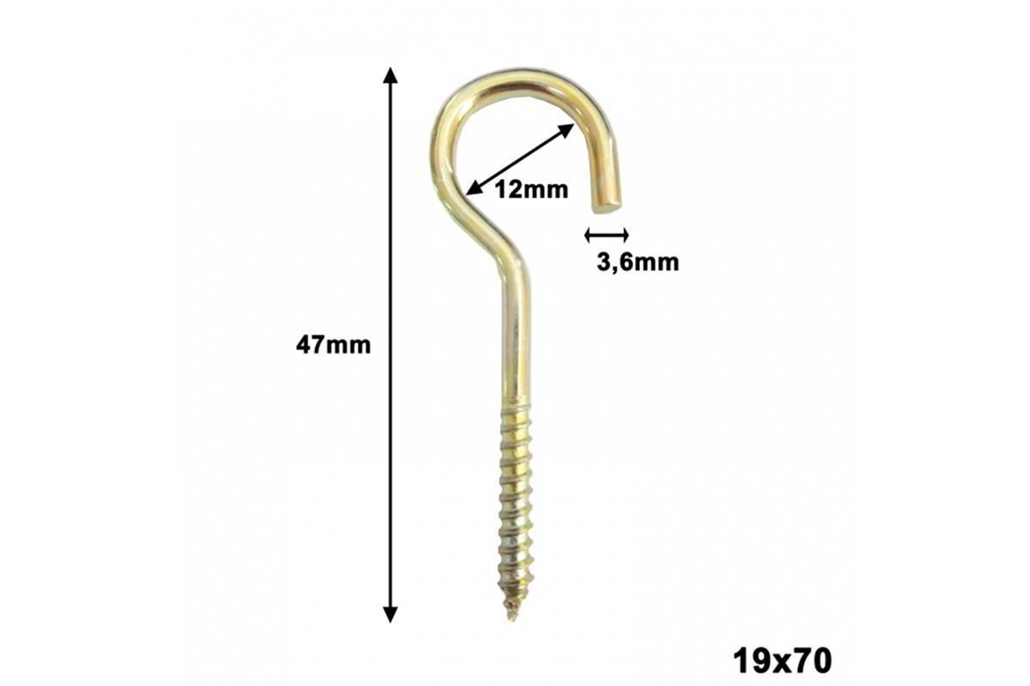 Made Stand ST-50 Açık Piton 19 X 70 ( 4 lü )