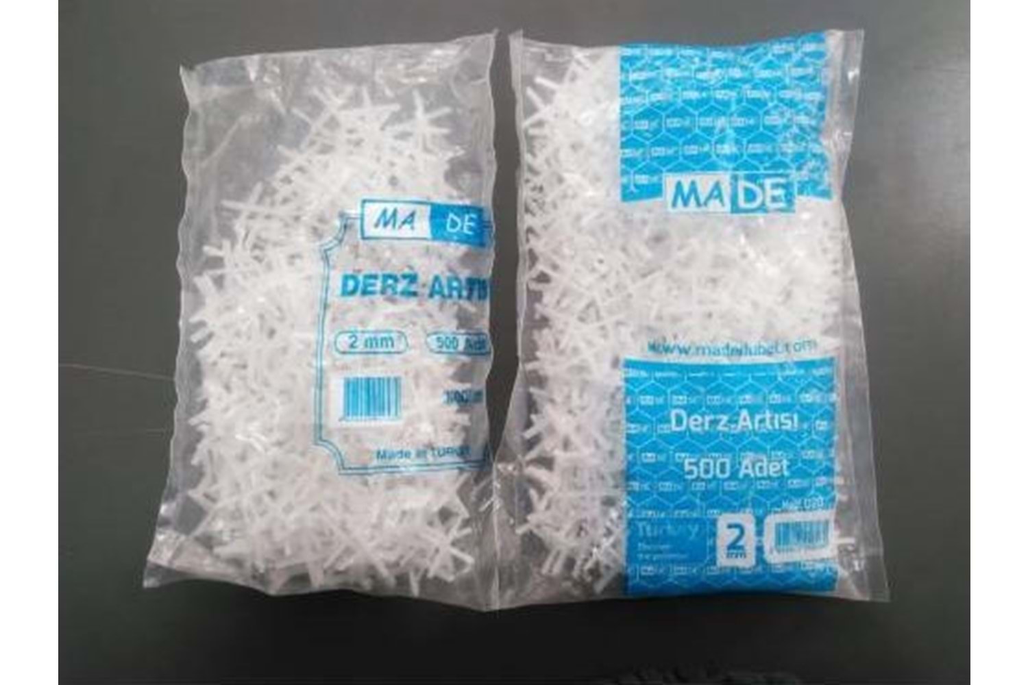 Düz Derz Artısı 2 mm ( 500 lü )