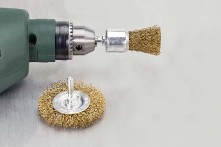 Çanak Tel Fırça Dalga Telli 75 MM