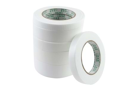 Çift Taraflı Beyaz Köpük Bant 18 MM x 2 MT