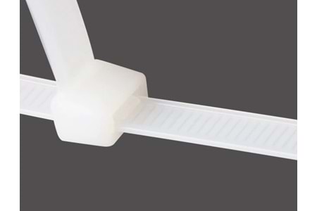 Cırt Kelepçe 3,6 x 370 MM Beyaz ( 100 Adet )