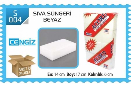 Sıva Süngeri Beyaz